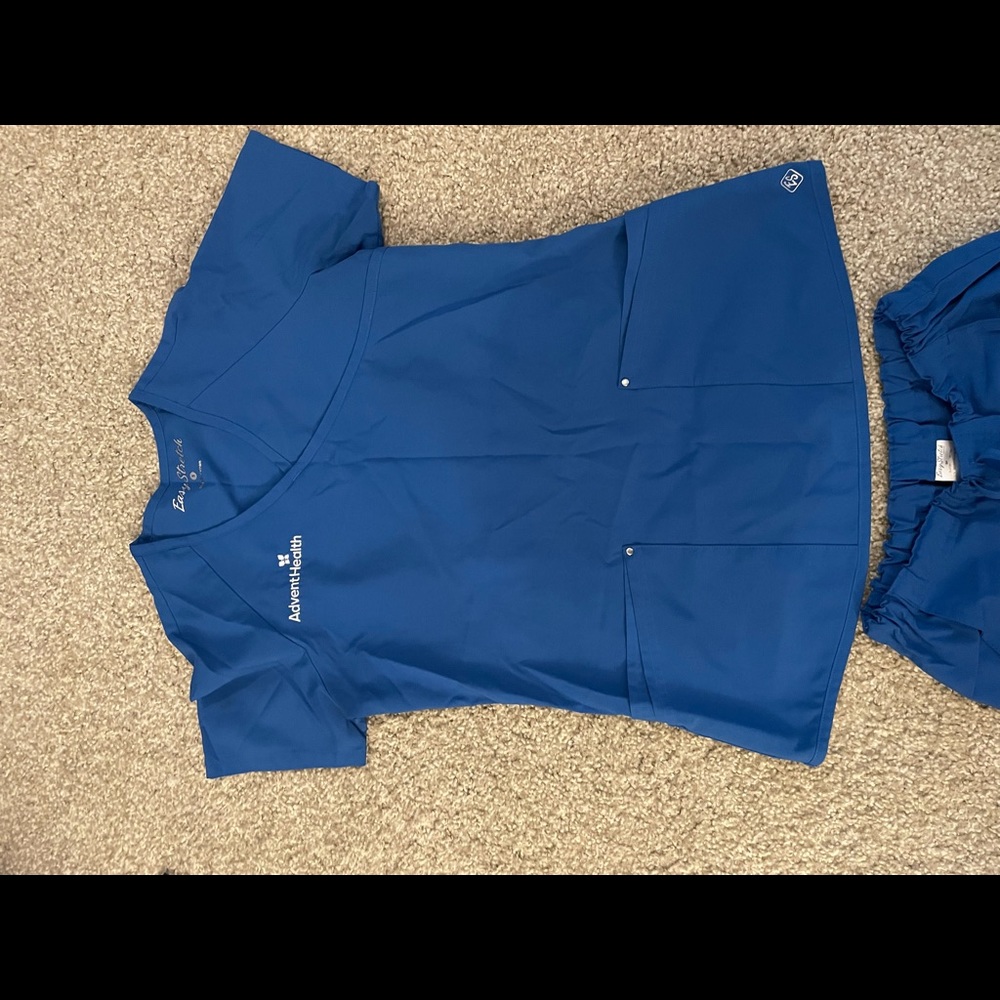 Royal Blue AdventHealth Scrubs Easy Stretch (S/PS)